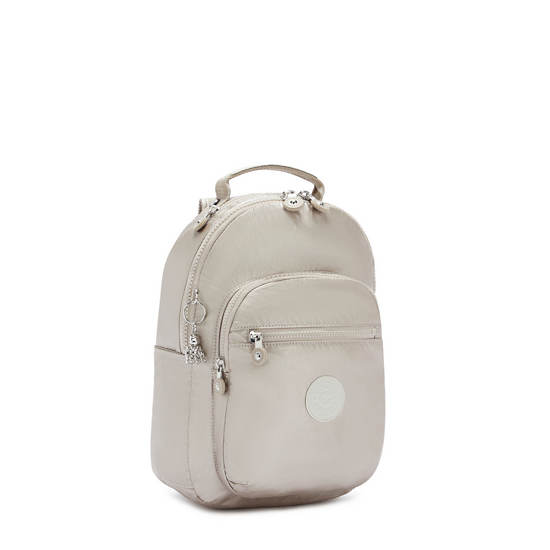 Sac Ordinateur Portable Kipling Seoul Small Metallic Tablet Metal | FR 1513LI